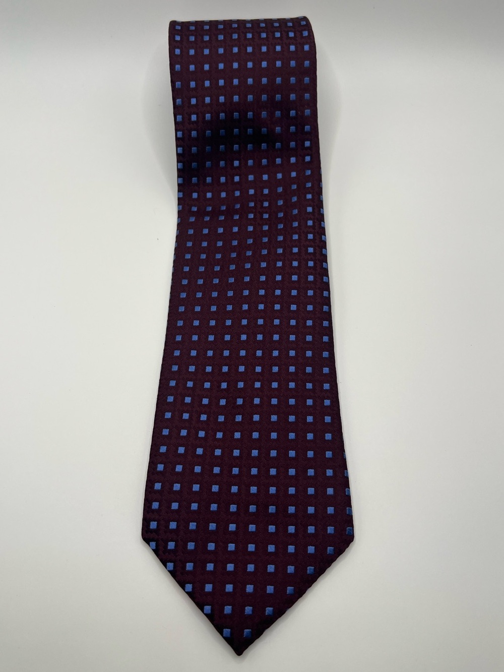 ✨008: Charvet Place Vendôme Paris Luxury Silk Tie Burgundy